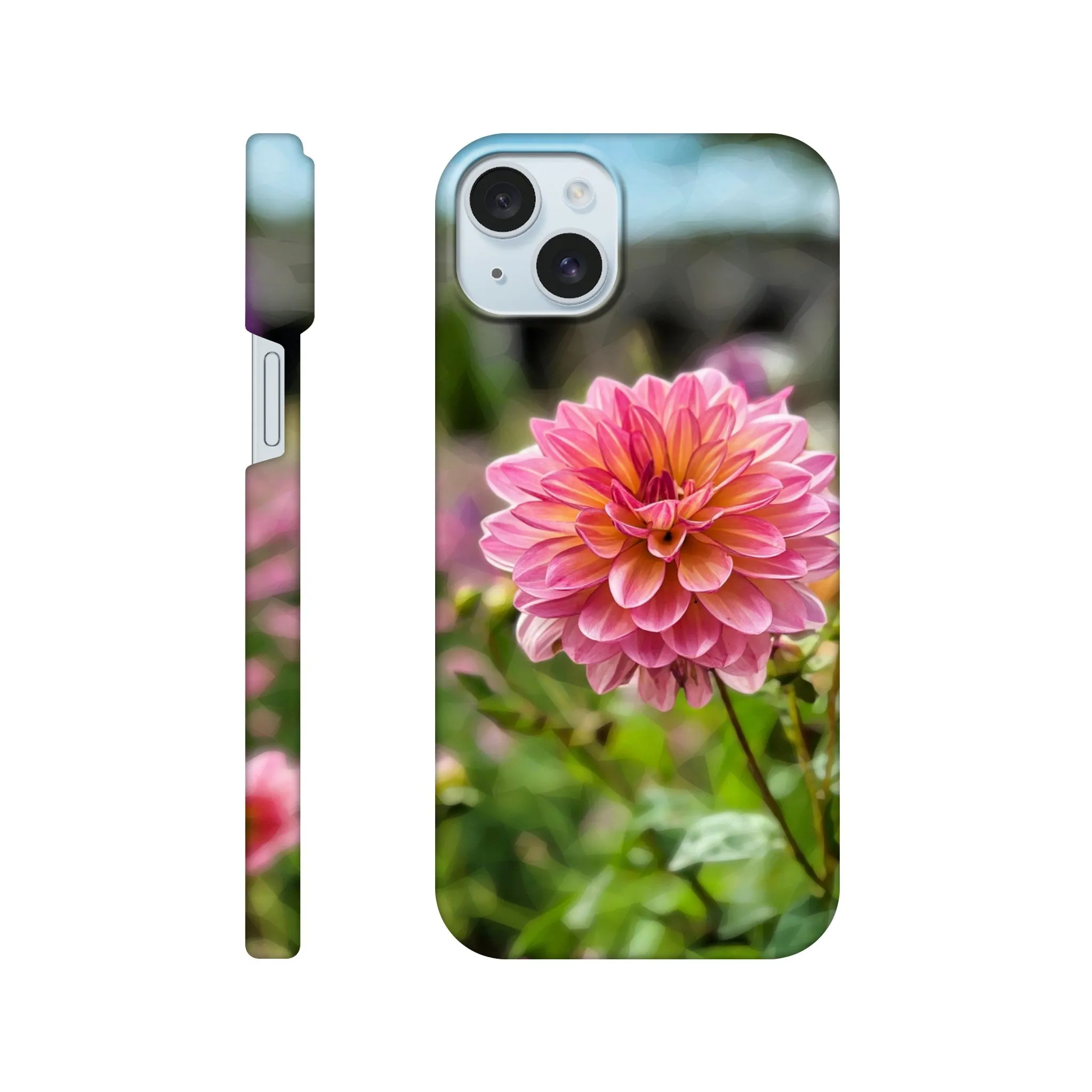 Garden Dahlia Slim Case Mobile Phone