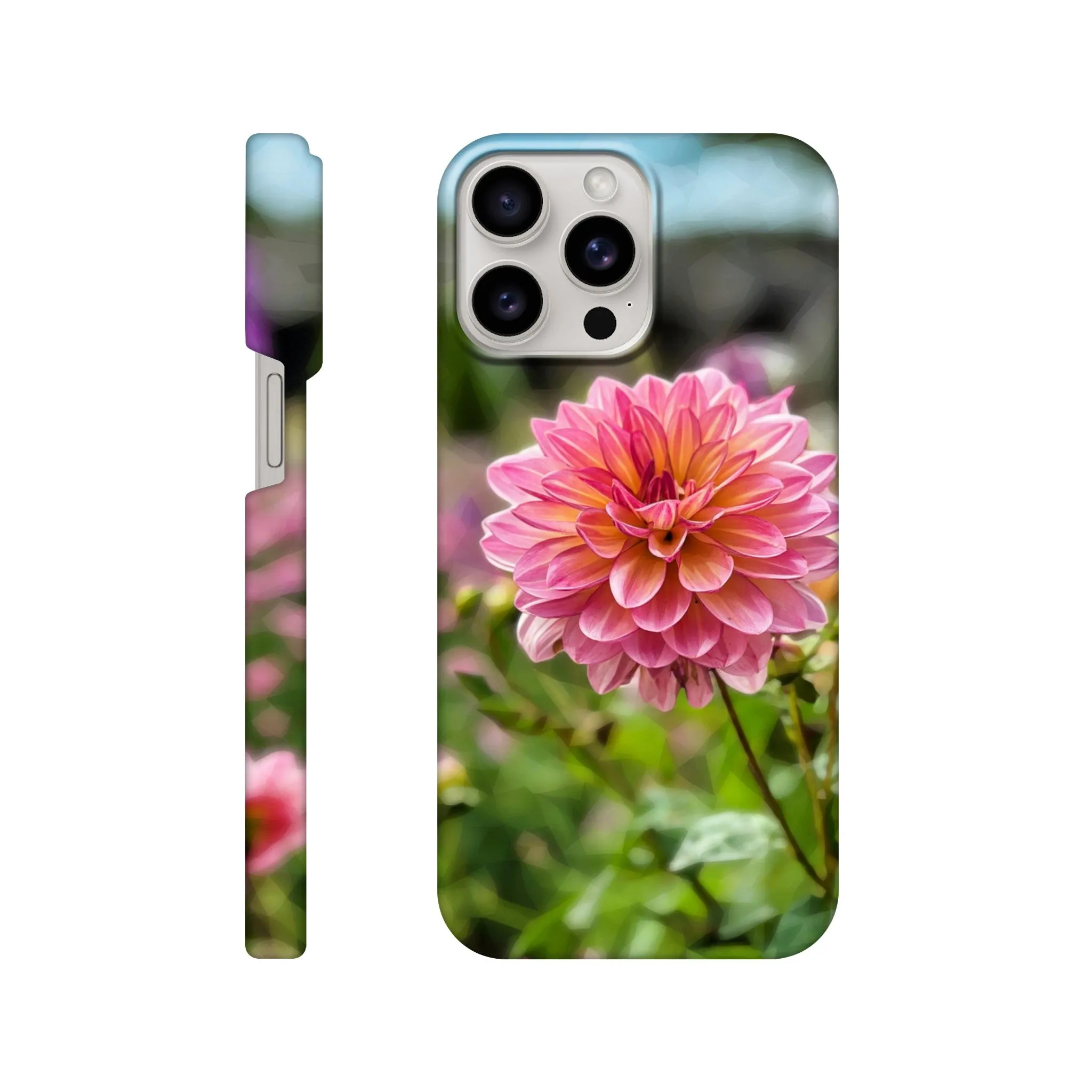 Garden Dahlia Slim Case Mobile Phone