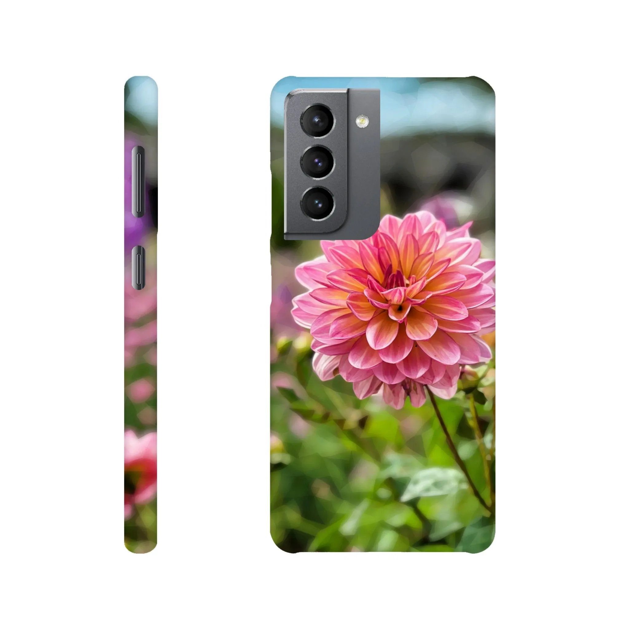 Garden Dahlia Slim Case Mobile Phone