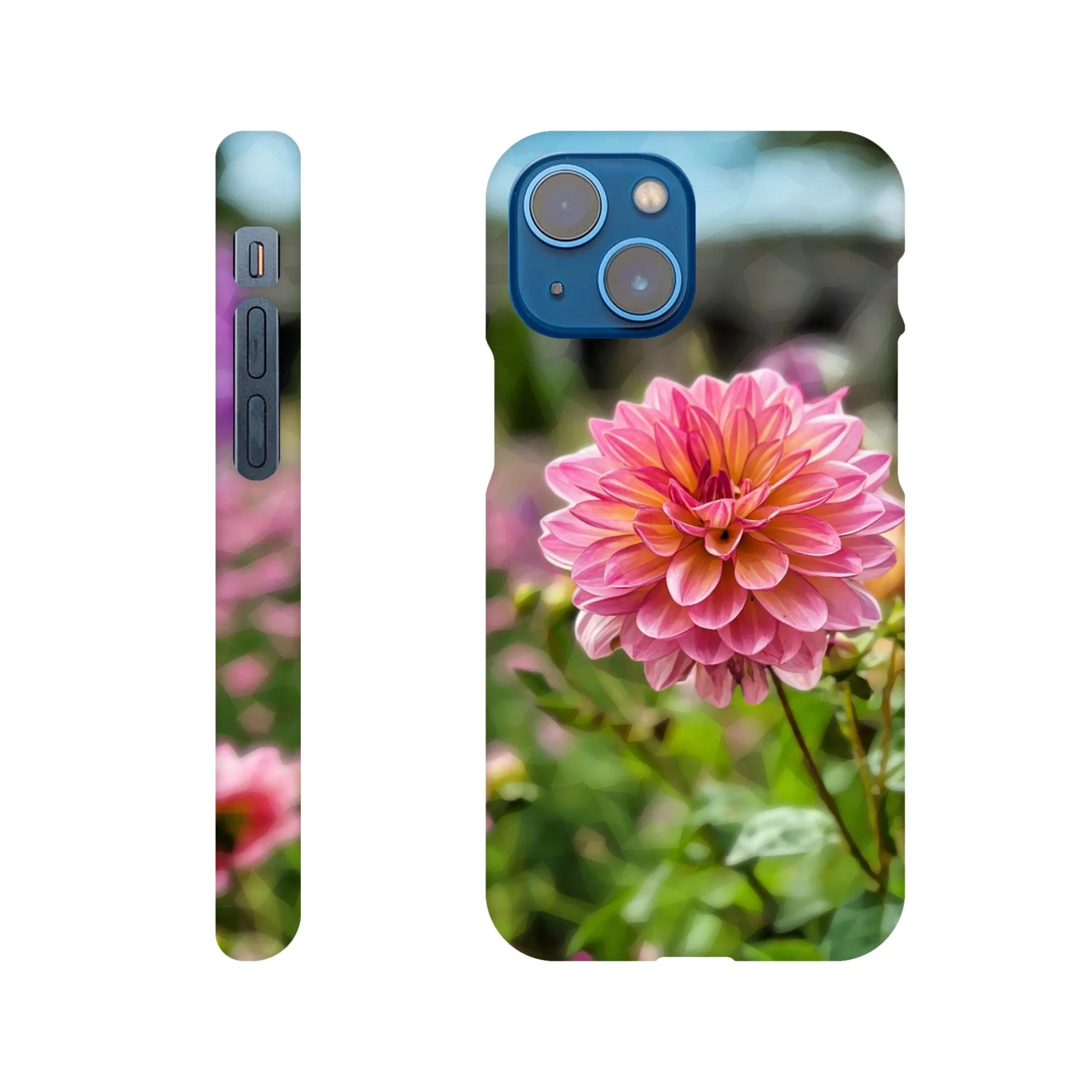 Garden Dahlia Slim Case Mobile Phone