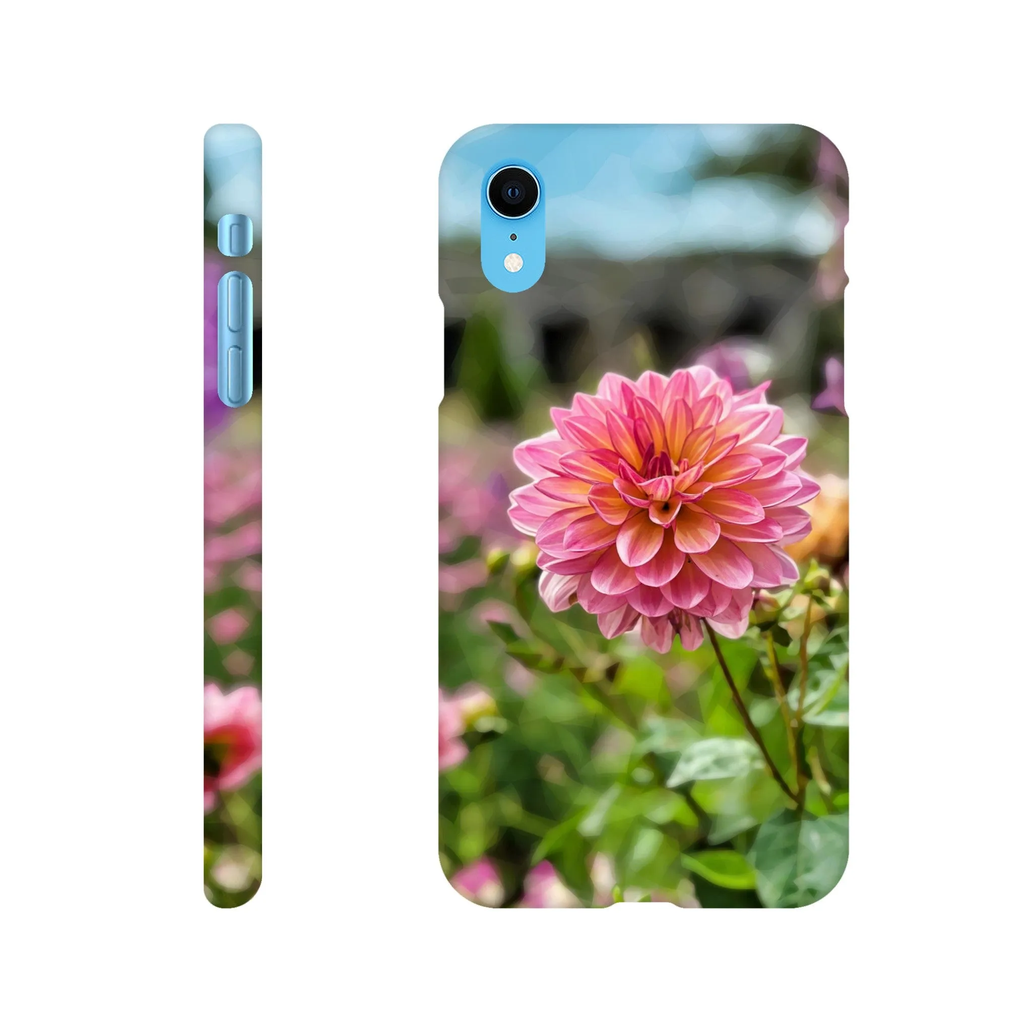 Garden Dahlia Slim Case Mobile Phone