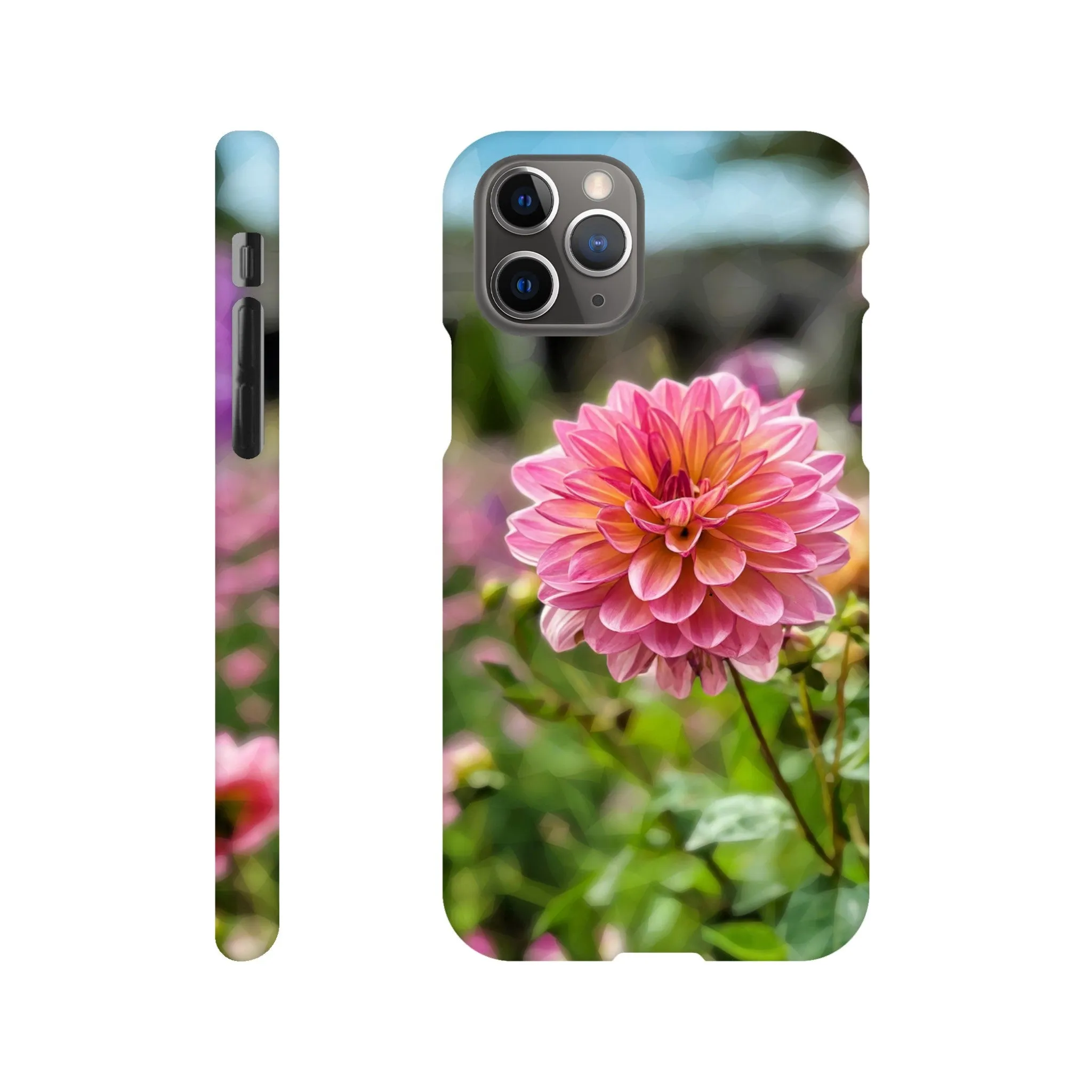 Garden Dahlia Slim Case Mobile Phone