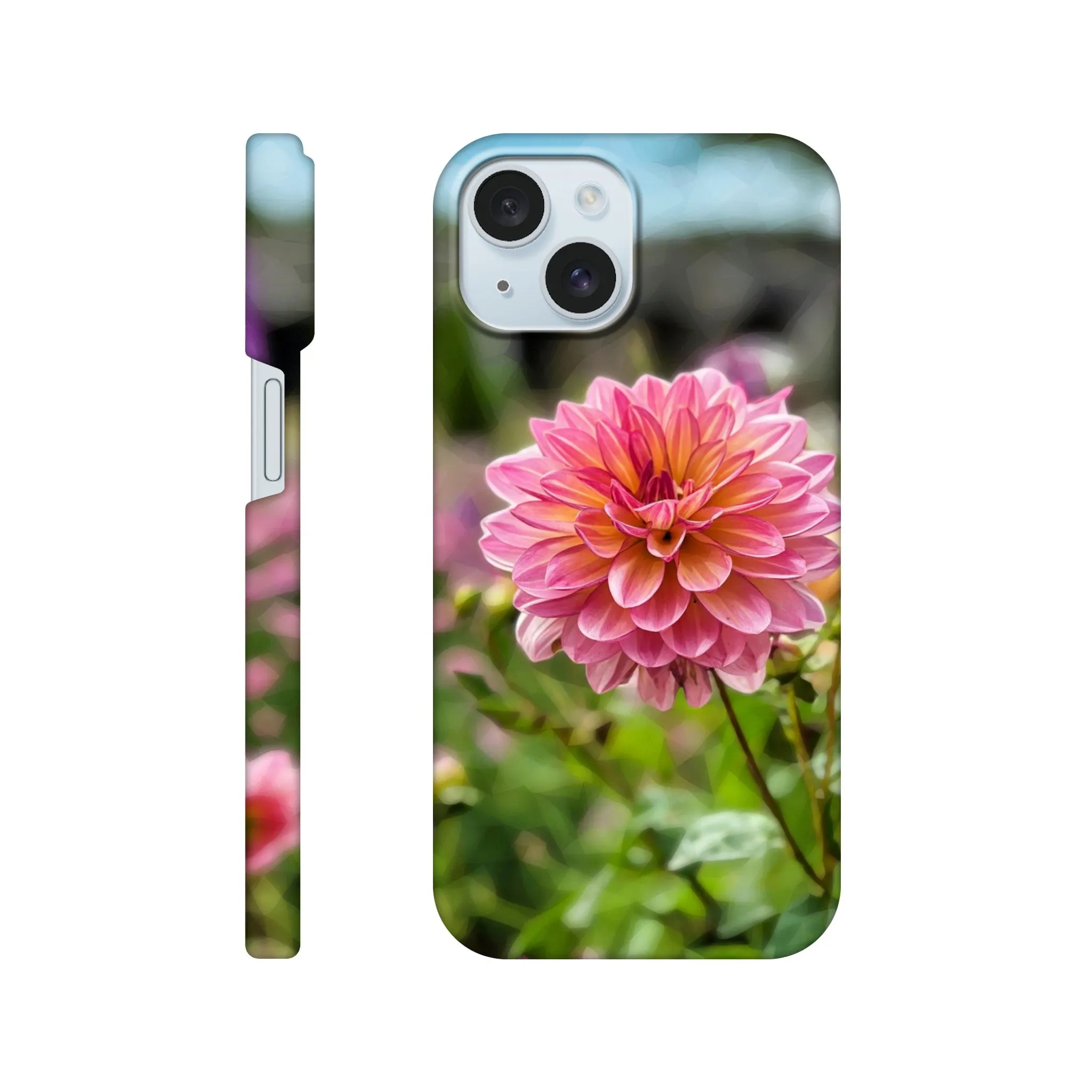 Garden Dahlia Slim Case Mobile Phone