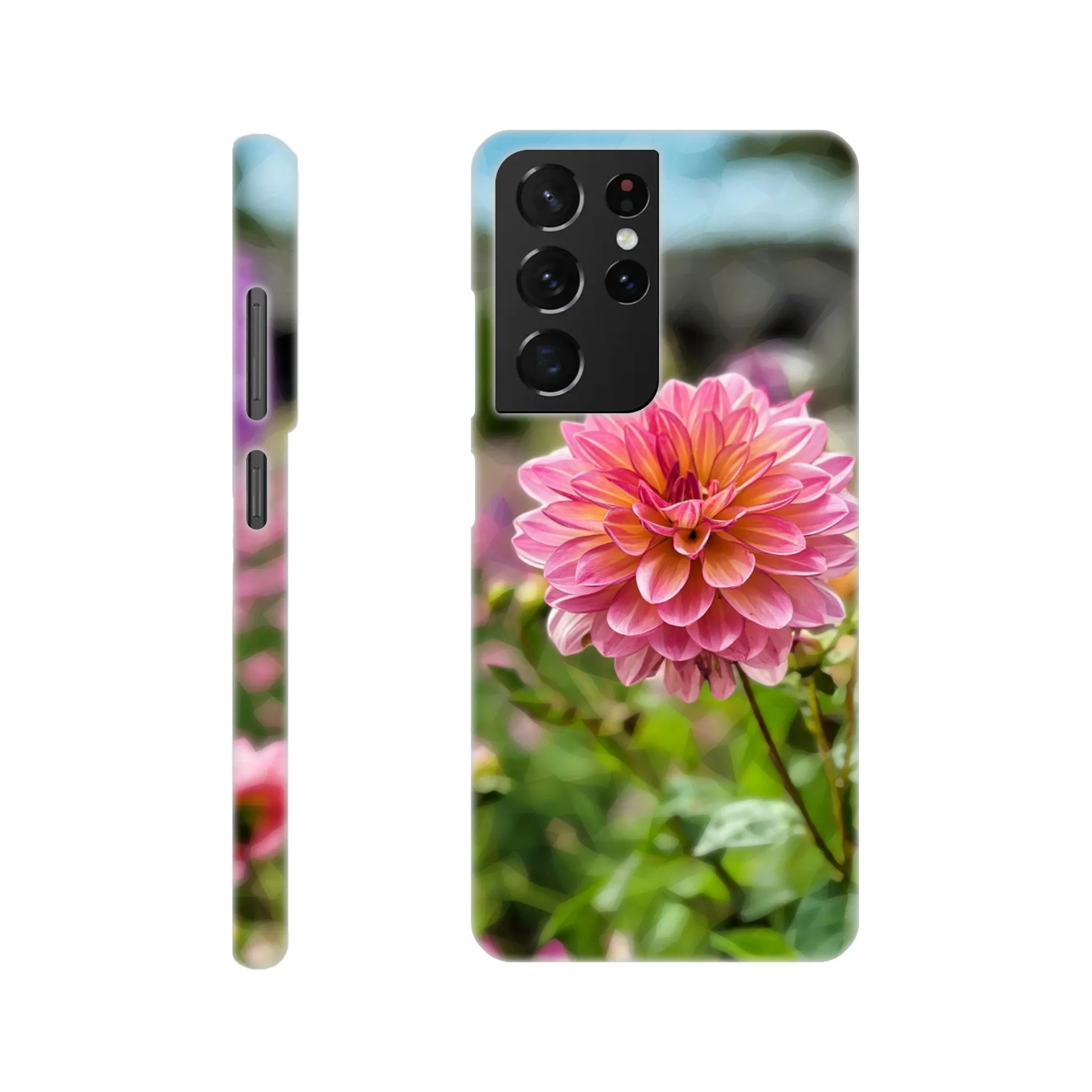 Garden Dahlia Slim Case Mobile Phone