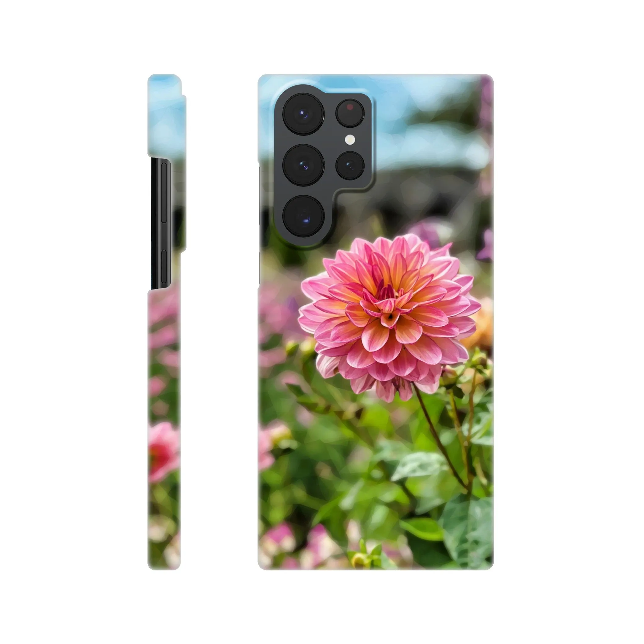 Garden Dahlia Slim Case Mobile Phone