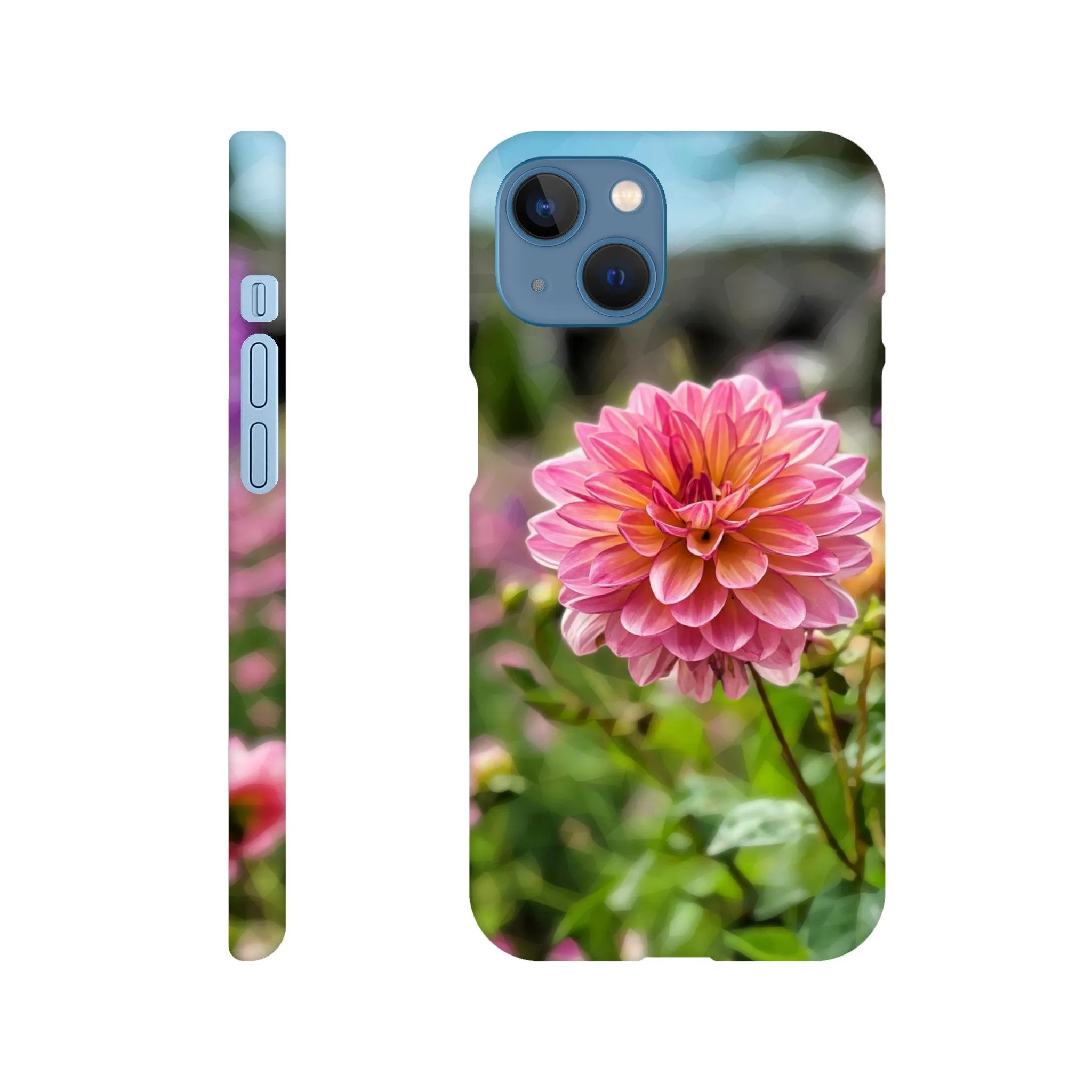 Garden Dahlia Slim Case Mobile Phone