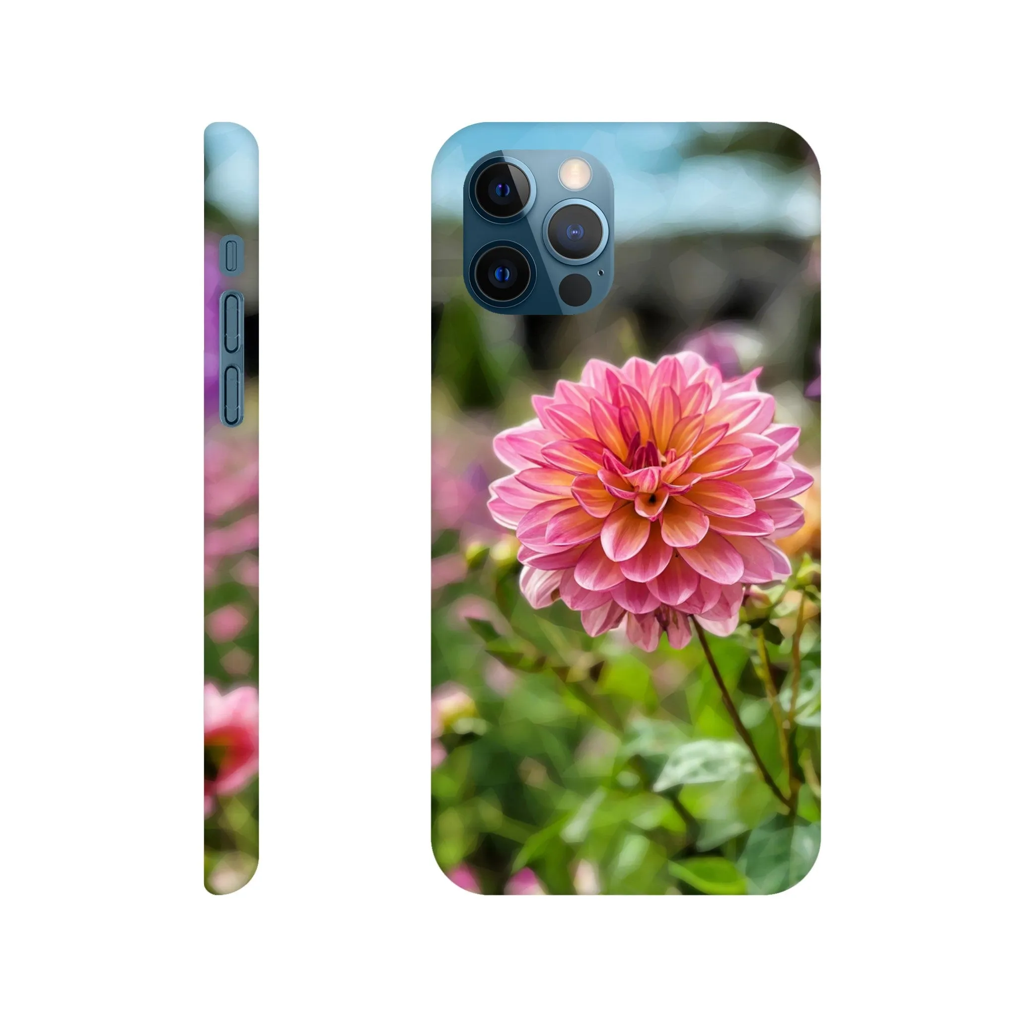 Garden Dahlia Slim Case Mobile Phone