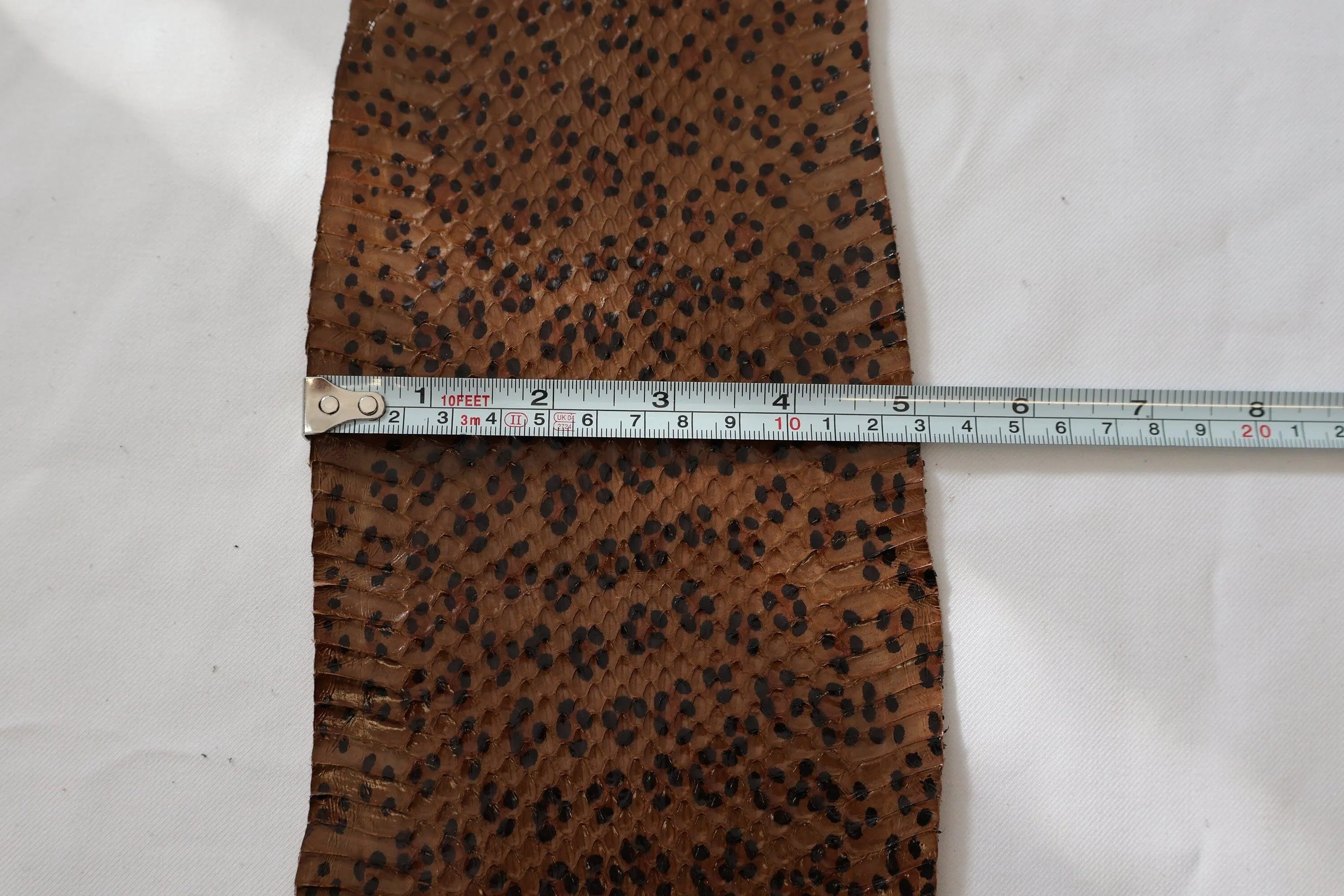 Genuine snakeskins. Real snake leather hide, thin and glossy, thickness 0,3mm(1 oz)