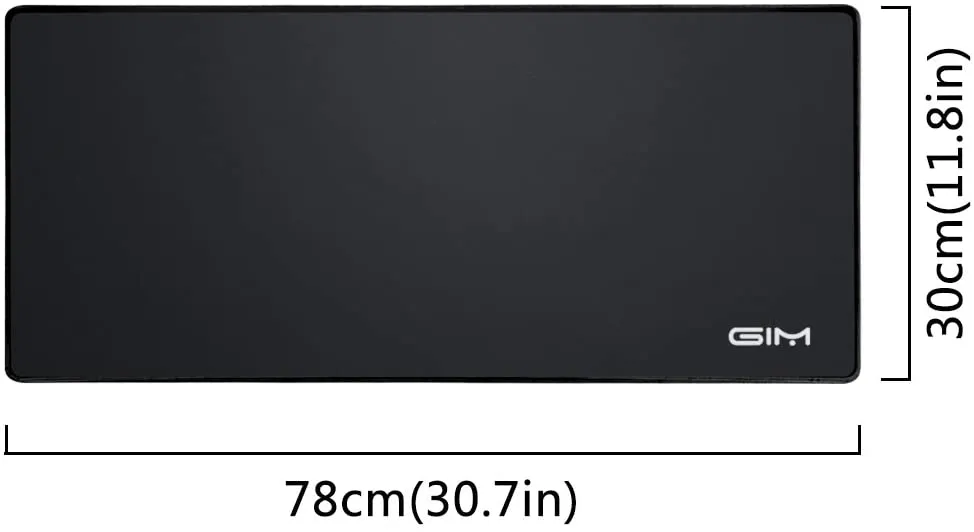 GIM Extended Gaming Mouse Pad, 30.7 x 11.8 x 0.12 inches