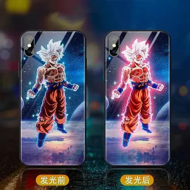 Glowing Goku Voice Controlled Smart LED Cover (For iPhone)