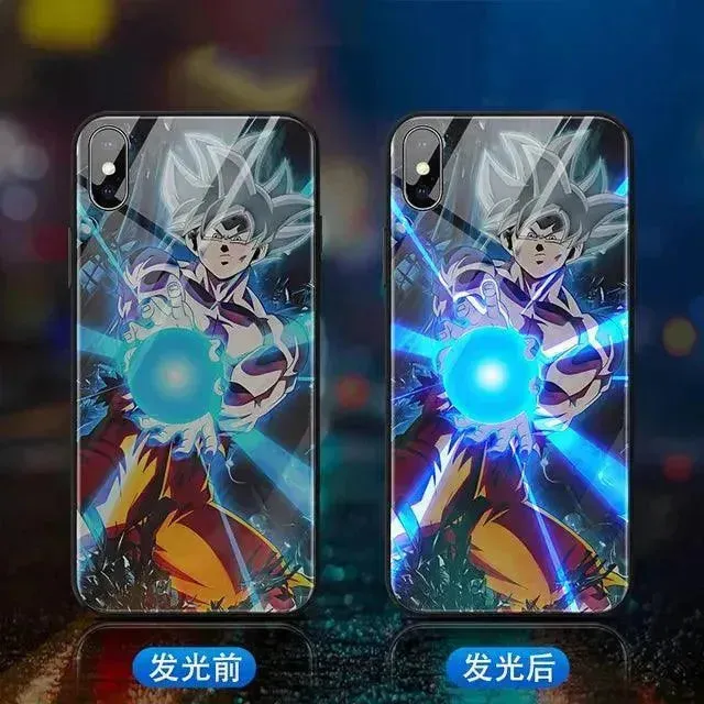 Glowing Goku Voice Controlled Smart LED Cover (For iPhone)