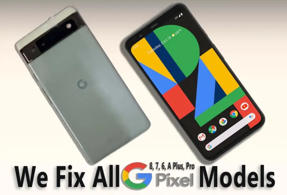 Google Pixel 8 Pro Broken Screen Repair OLED Genuine Parts