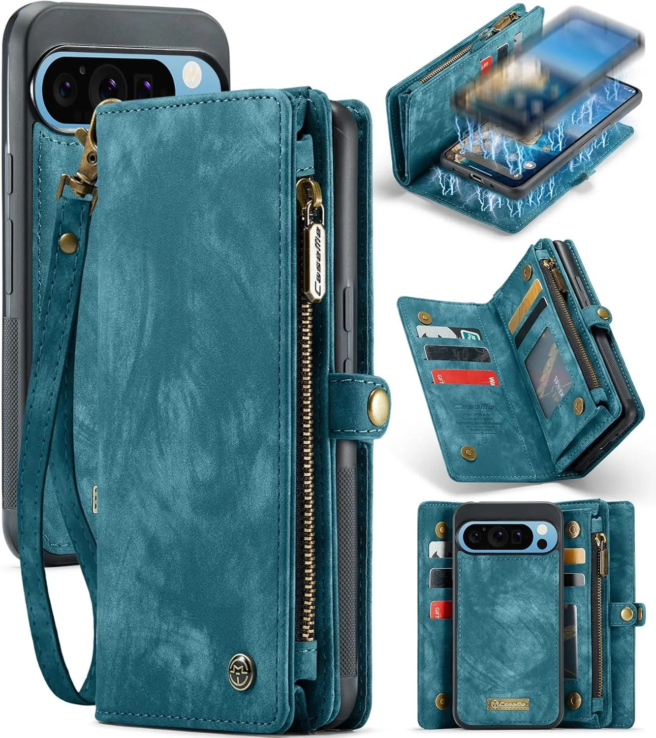 Gorilla Cases Pixel 9 Pro XL Faux Leather Wallet Case