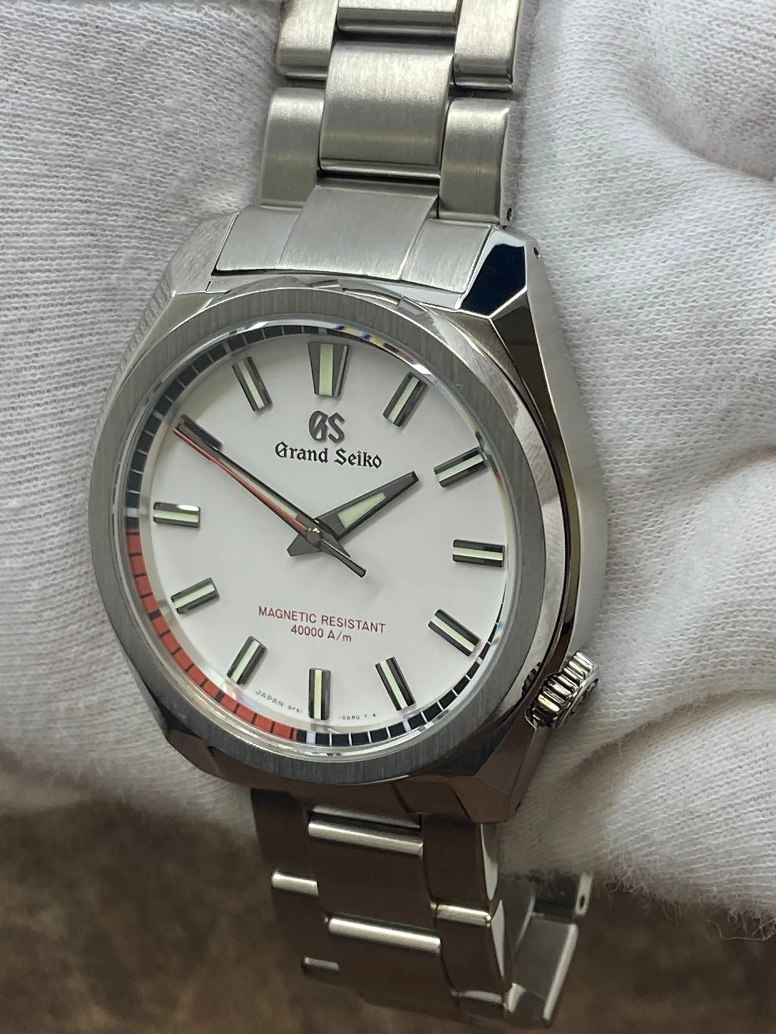 Grand Seiko Sport Collection Anti-magnetic 9F SBGX341 White Dial Quartz Watch