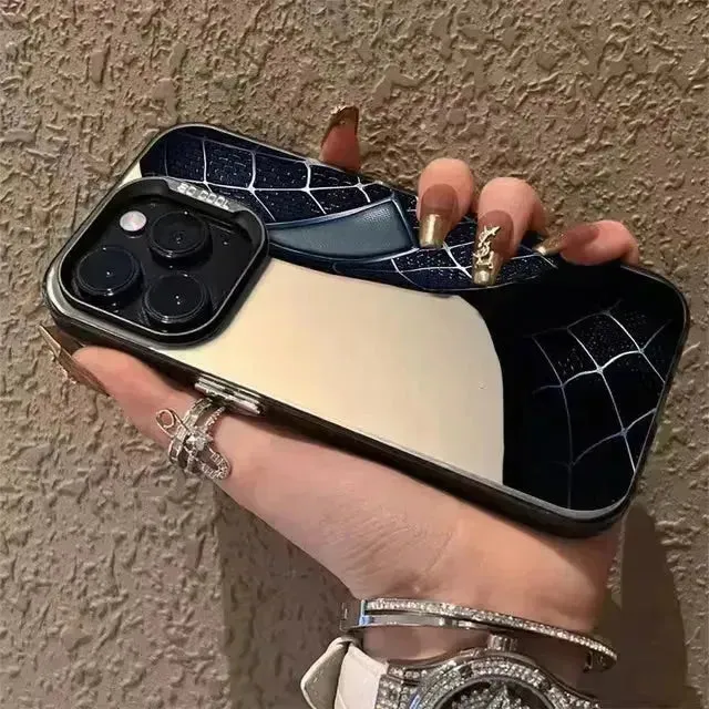 Half Face Spiderman Phone Case (For iPhones)