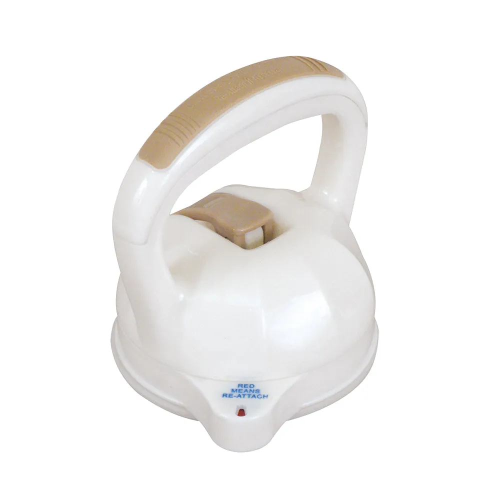 Healthsmart Chrome Suction Cup Grab Bar with Bactix