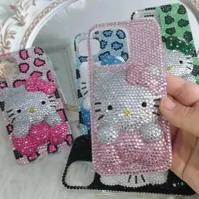 Hello Kitty Rhinestone Bling Phone Case (For iPhones)