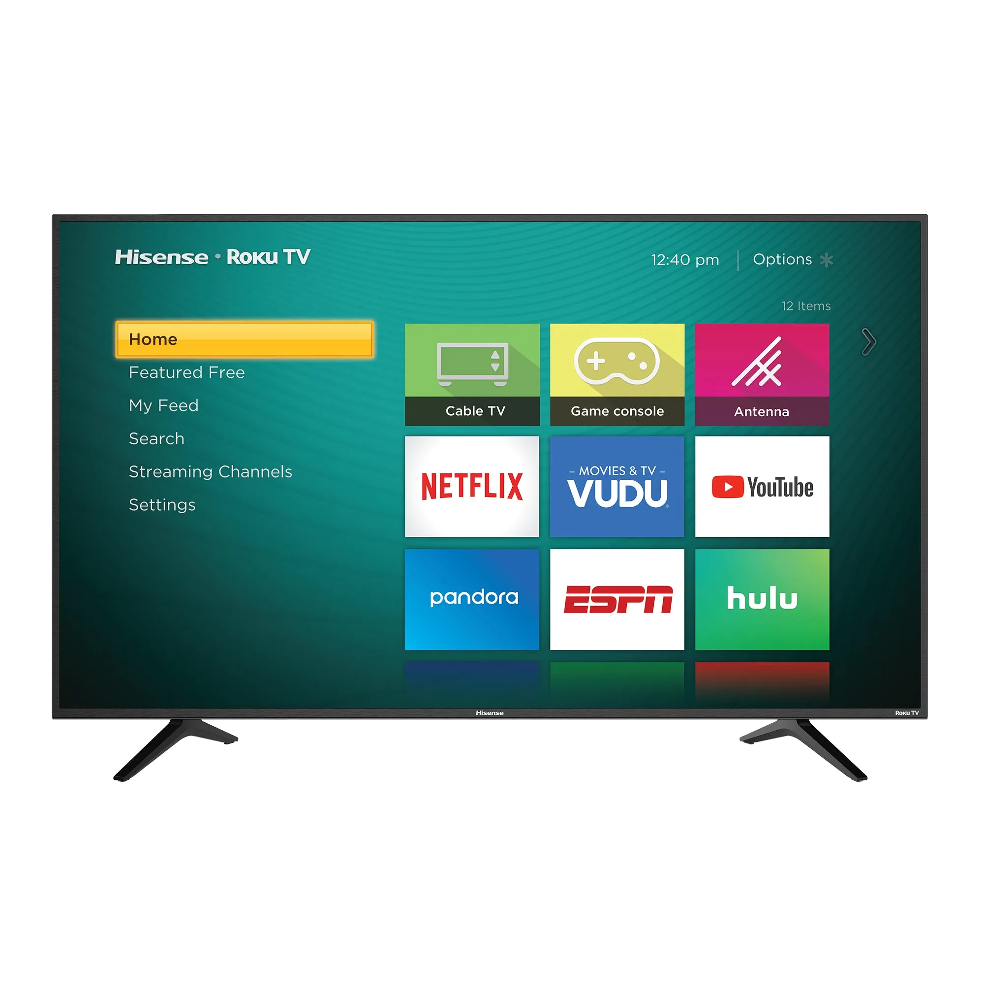 Hisense 50" Class 4K Ultra HD (2160P) HDR Roku Smart LED TV (50R6040E)