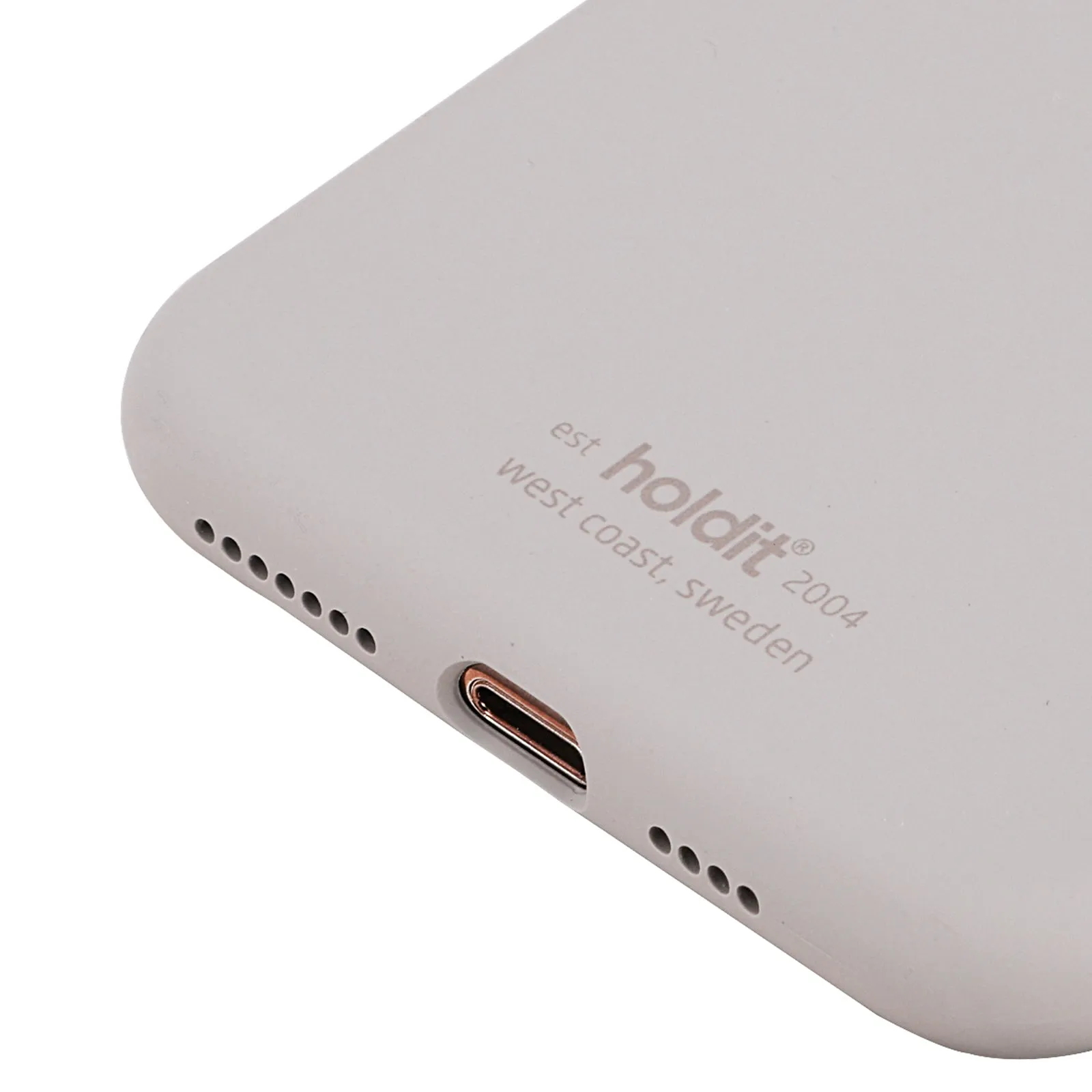 Holdit Phone Case Silicone iPhone 11 Pro Max - Taupe