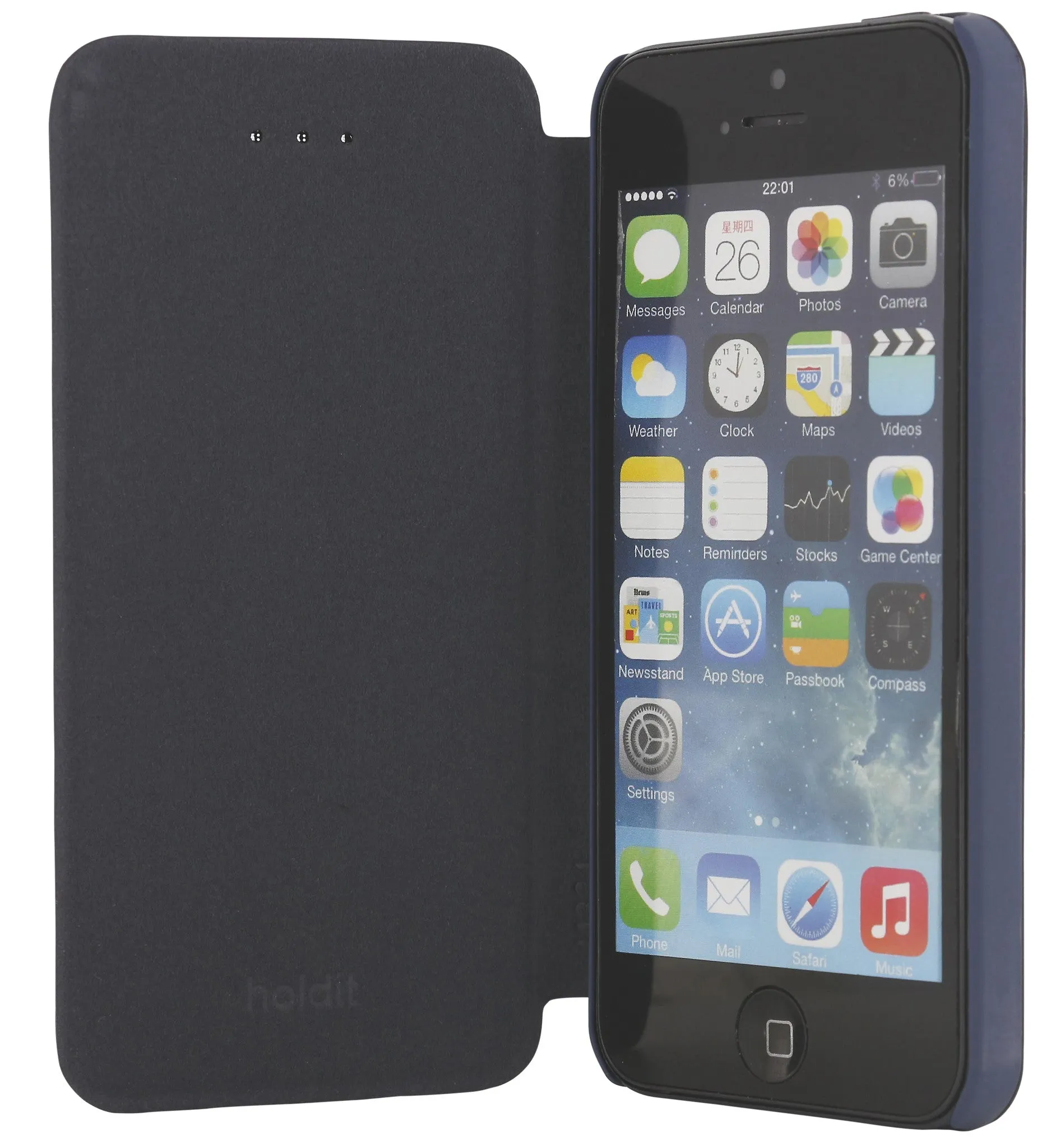 Holdit Slim Flip Cases for iPhone 5/5S/5SE