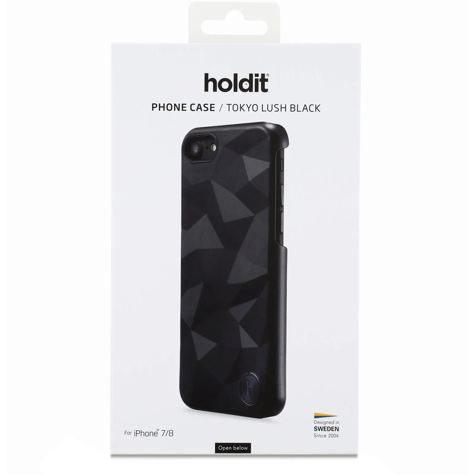 Holdit Style Phone Case for iPhone 7/8/SE2 Tokyo Series - Lush Black