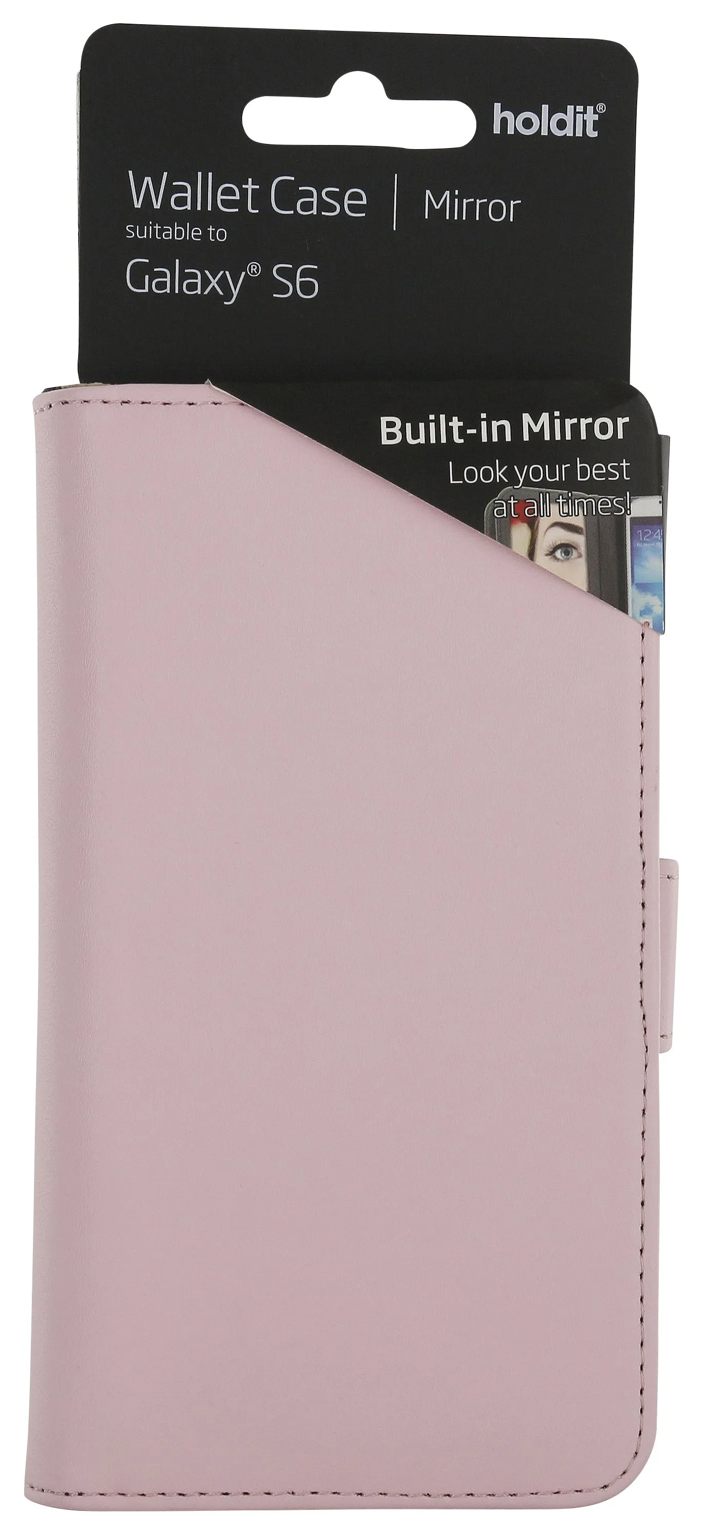 Holdit Wallet Case Mirror for Galaxy S6 - Pastel Series (6 Card Pockets)