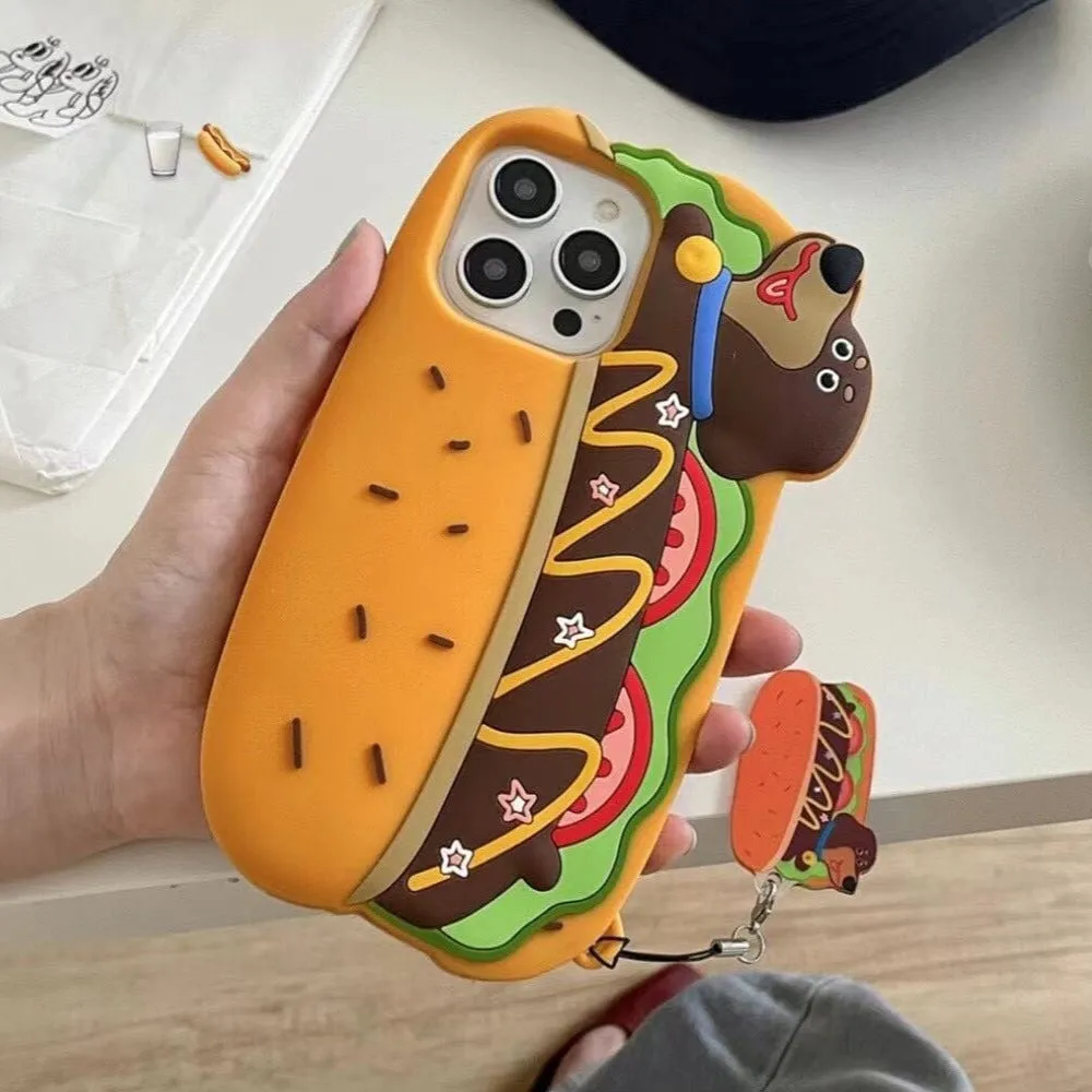 Hot Dog Dachshund Phone Case