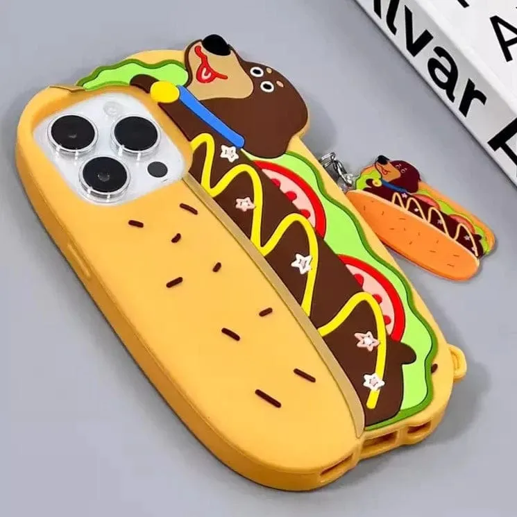 Hot Dog Dachshund Phone Case