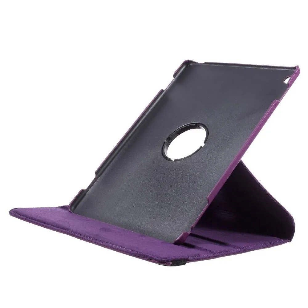 Huawei MediaPad M3 Lite 10.1 lychee texture PU leather flip case - Purple