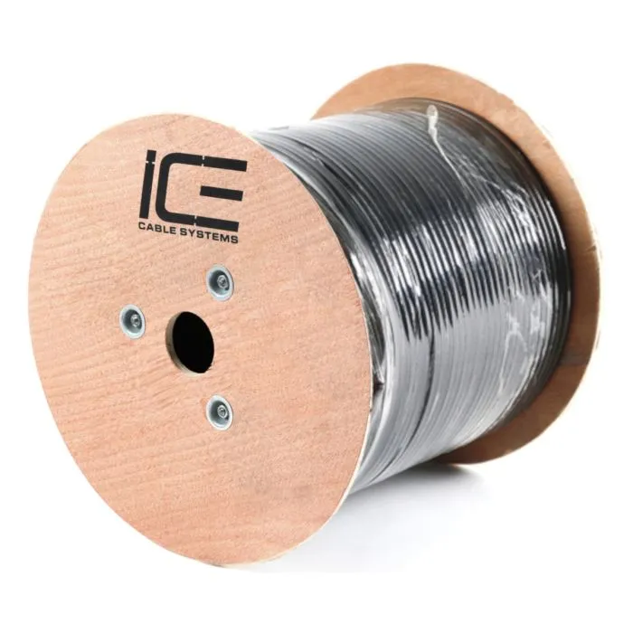 Ice Cable 18-2/LVB/GRY/SPOOL/1000 18-2 0-10V Cable - 1000ft Spool (Gray)