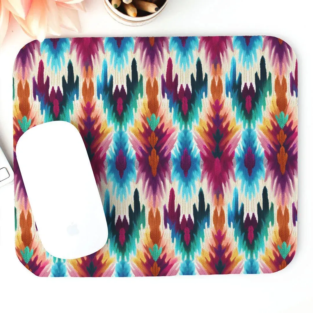 Indonesian Ikat Mouse Pad