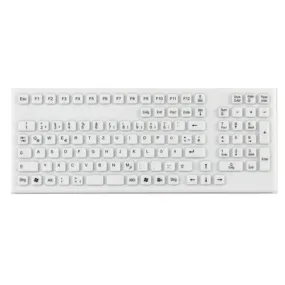 Indukey TKG-106-IP68-WHITE-USB Smart Clinical Keyboard