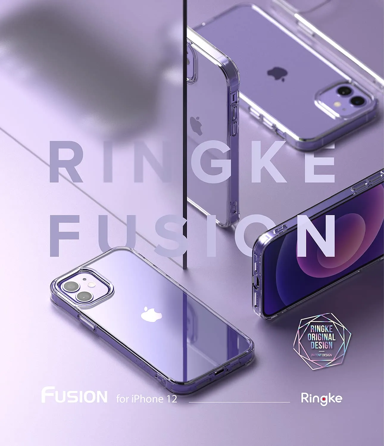 iPhone 12 / 12 Pro Back Cover Case | Fusion - Clear