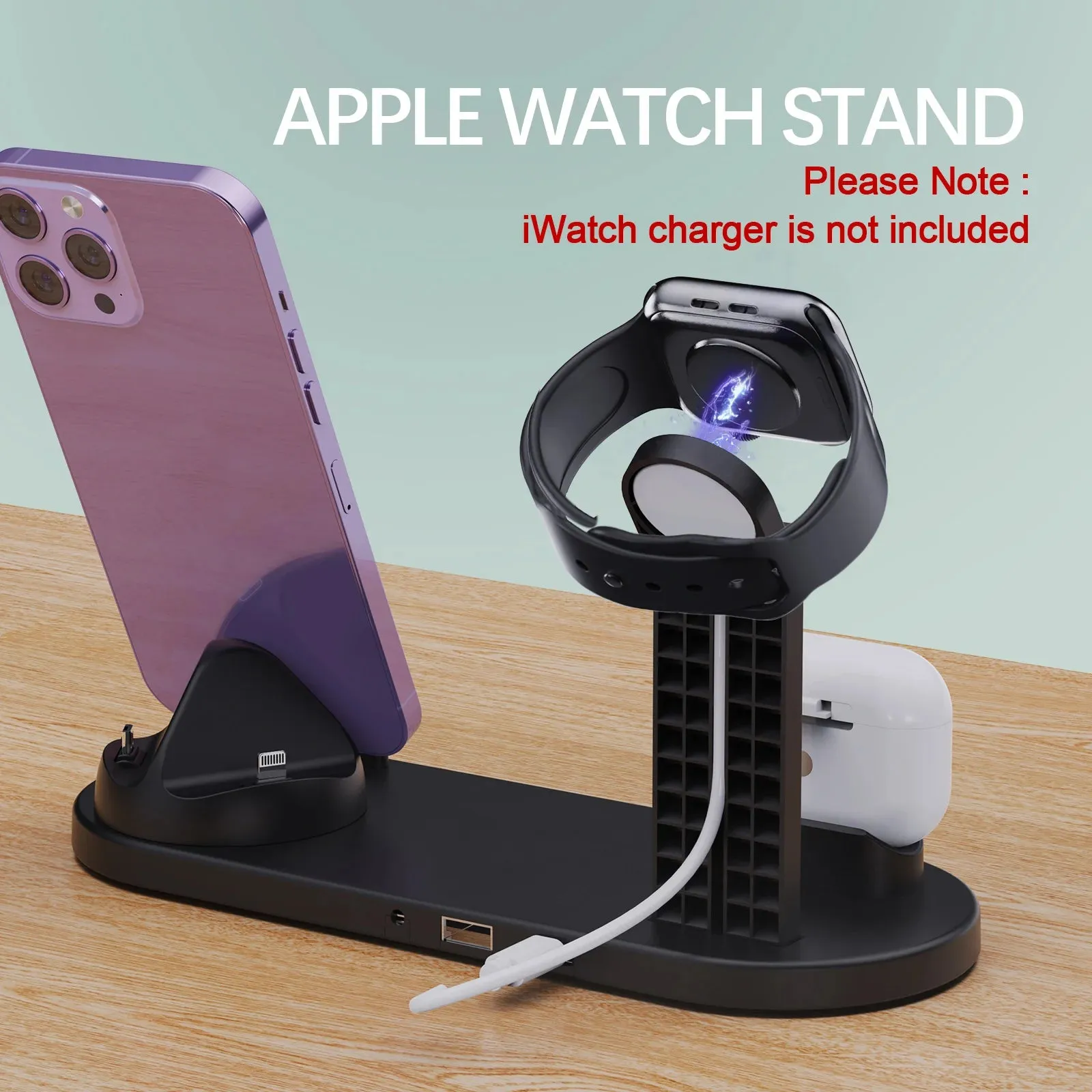 Iphone 13 wireless charging|60W 4 In 1 Wireless Charger Stand For iPhone 15 14 13 12 X Samsung Galaxy S22 S21 Apple Watch Airpods Fast Charging Dock Station