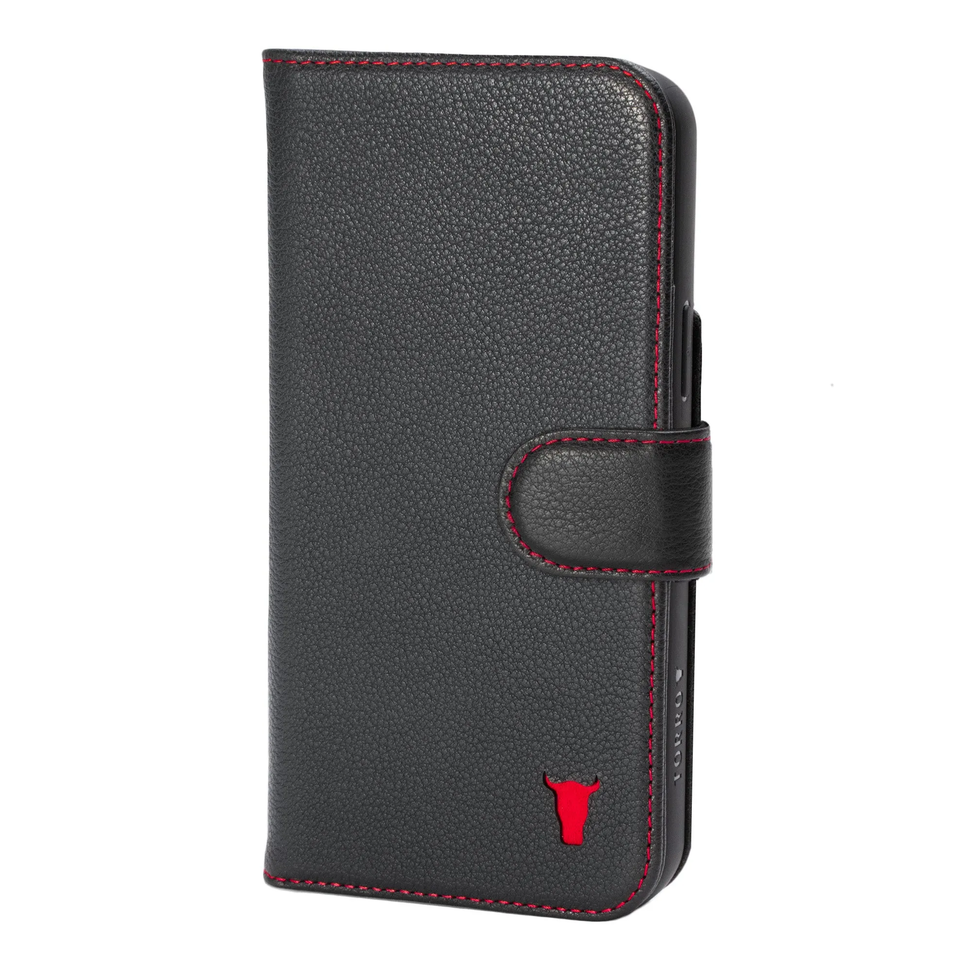 iPhone 14 Pro Max Leather Wallet Case (MagSafe Charging)