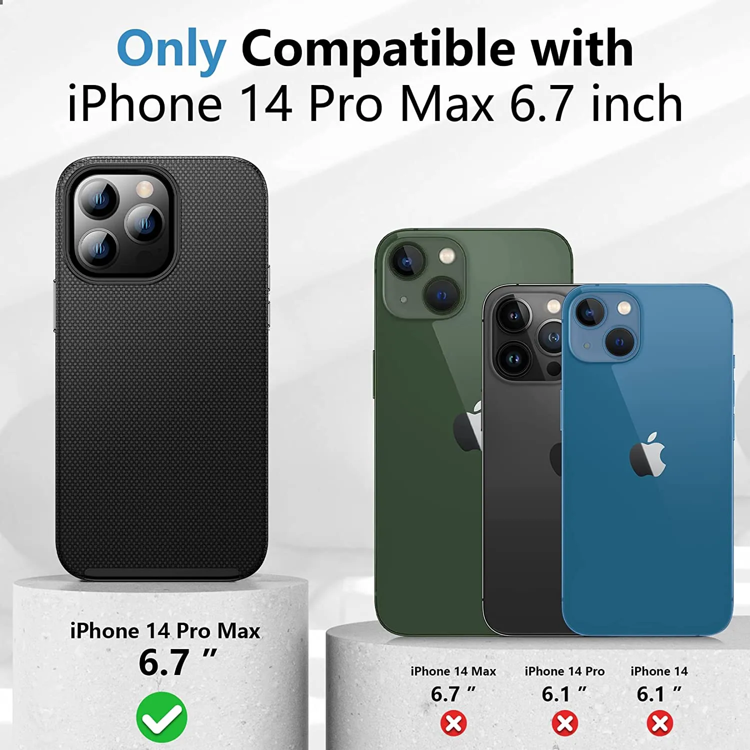 iPhone 14 Pro Max Lightweight Slim Shockproof Case