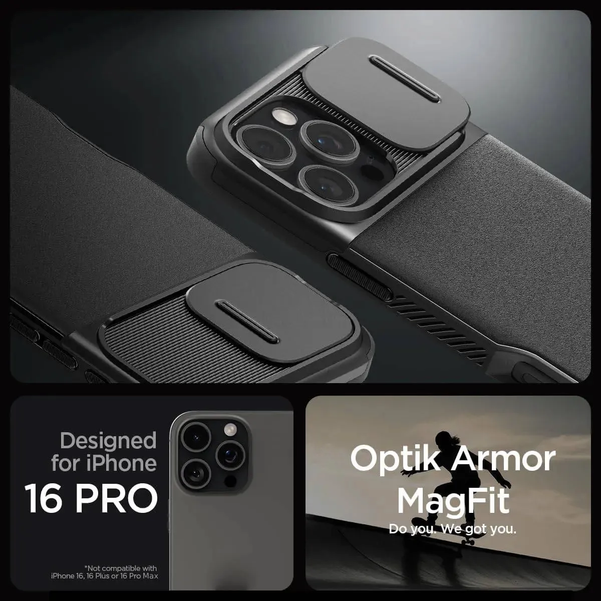 iPhone 16 Pro Case Optik Armor MagFit