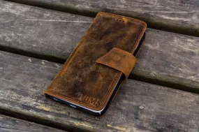 iPhone 5/5s/SE Leather Wallet Case - No.02