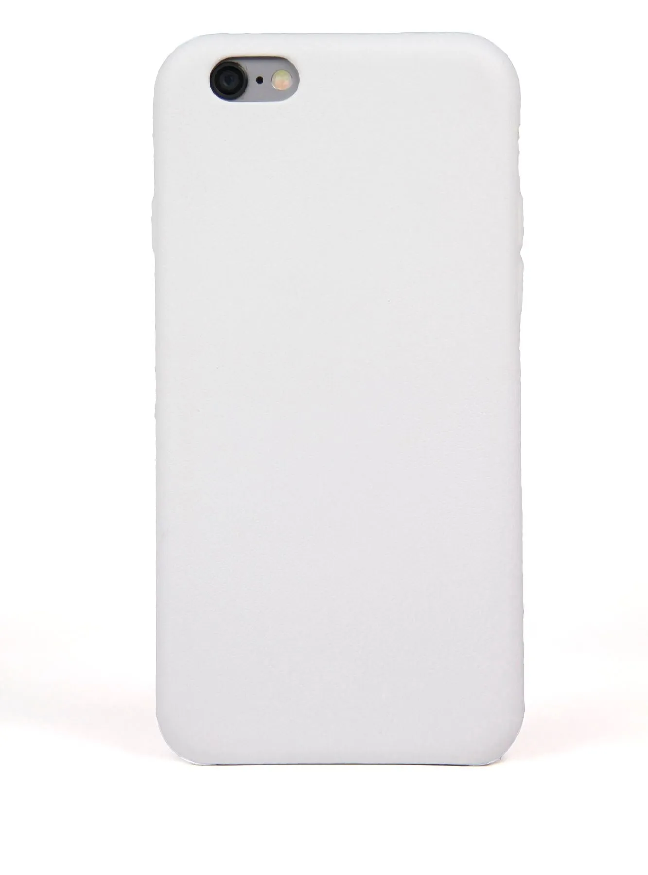 iPhone 6 Case, White Leather