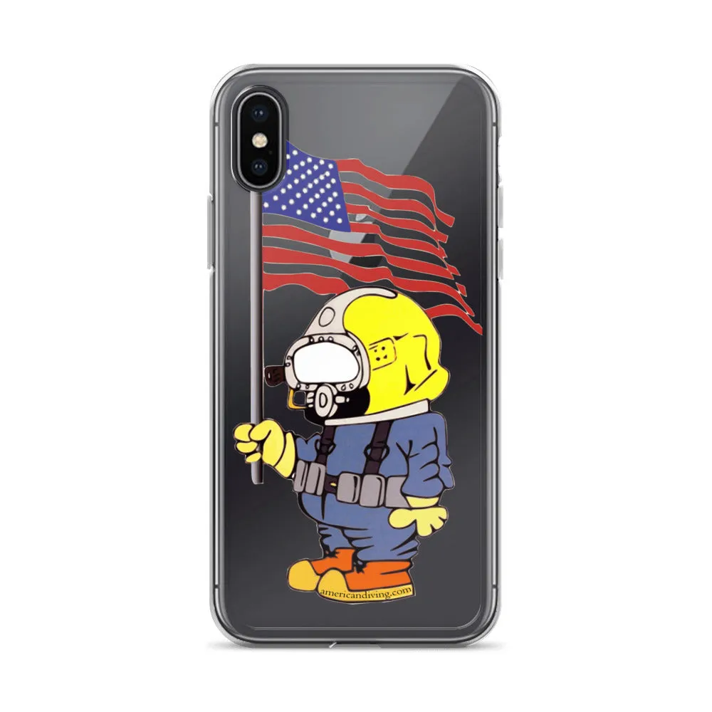 iPhone 6/7/8/X Phone Case w/ Patriot Diver