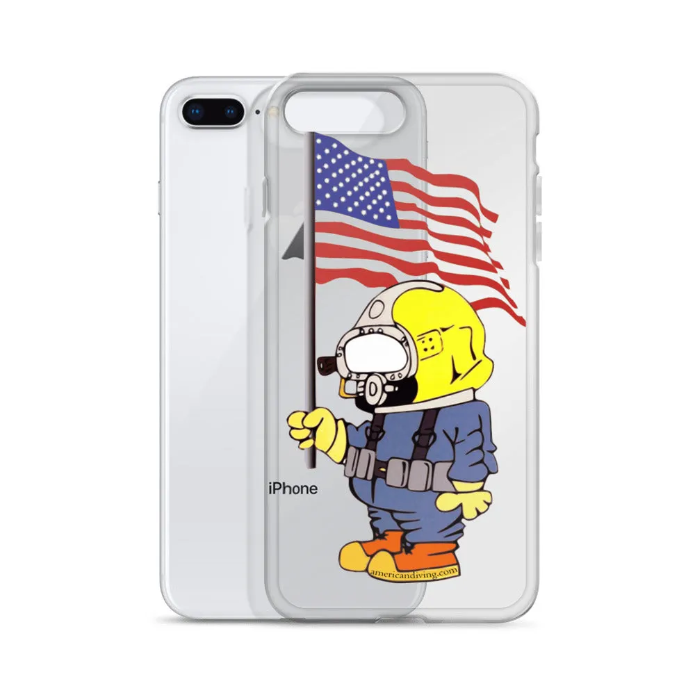 iPhone 6/7/8/X Phone Case w/ Patriot Diver