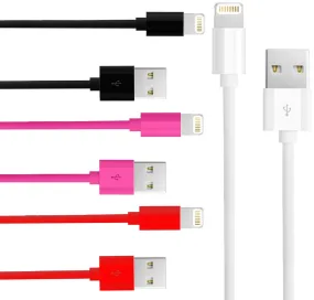 iPhone 7 6 Plus Sync & Charge Data USB Lightning Cable 10 CM 1M 2M 3M