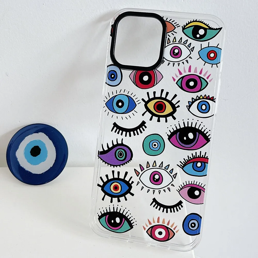 iphone case with eye holder