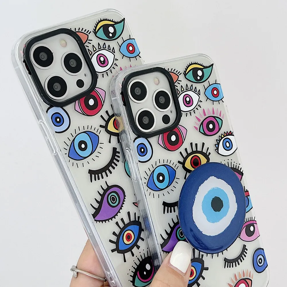 iphone case with eye holder