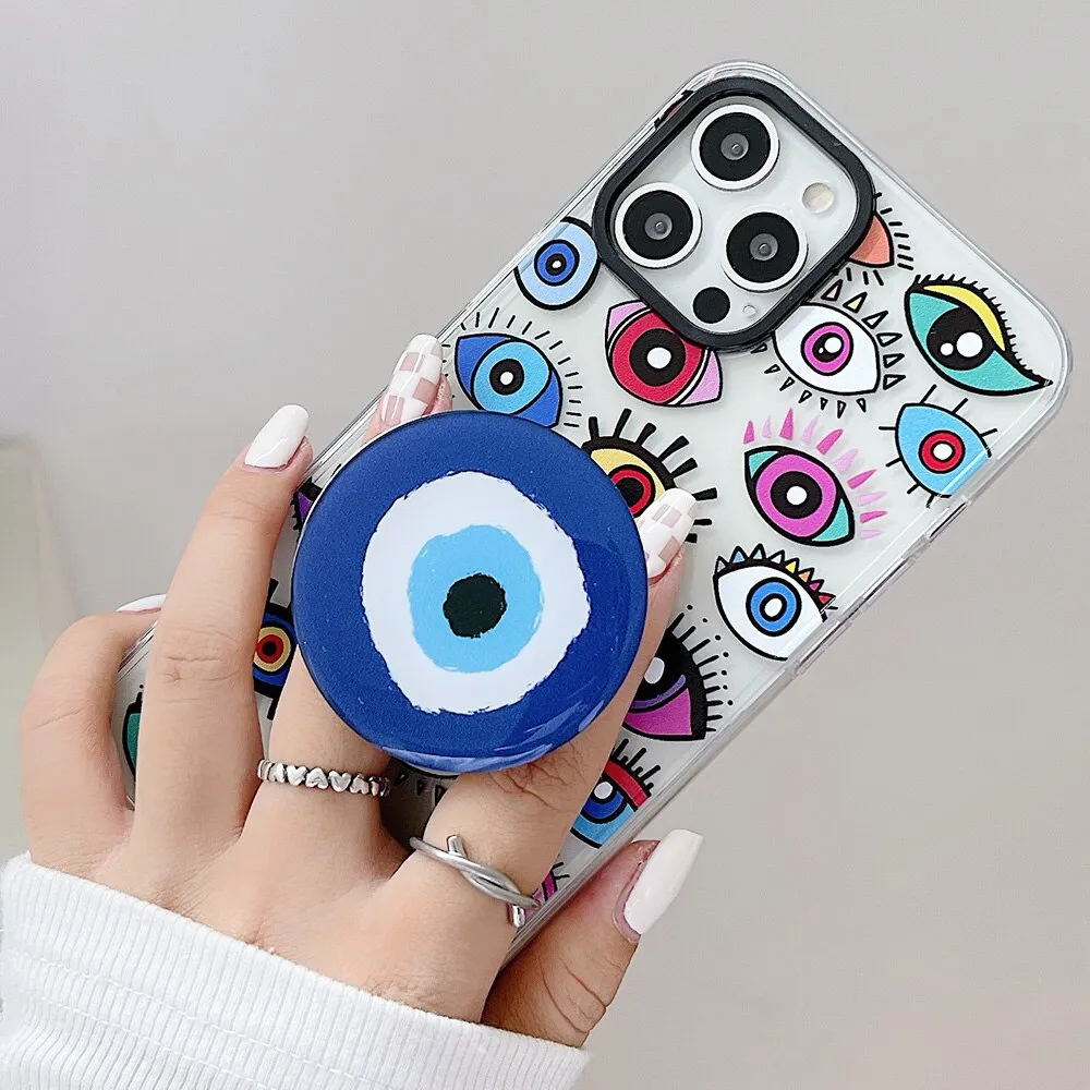 iphone case with eye holder