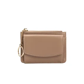 Kara Nude Vegan Card Case Wallet - FINAL SALE