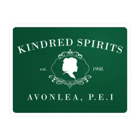 Kindred Spirits est 1908- Anne of Green Gables Vinyl Sticker