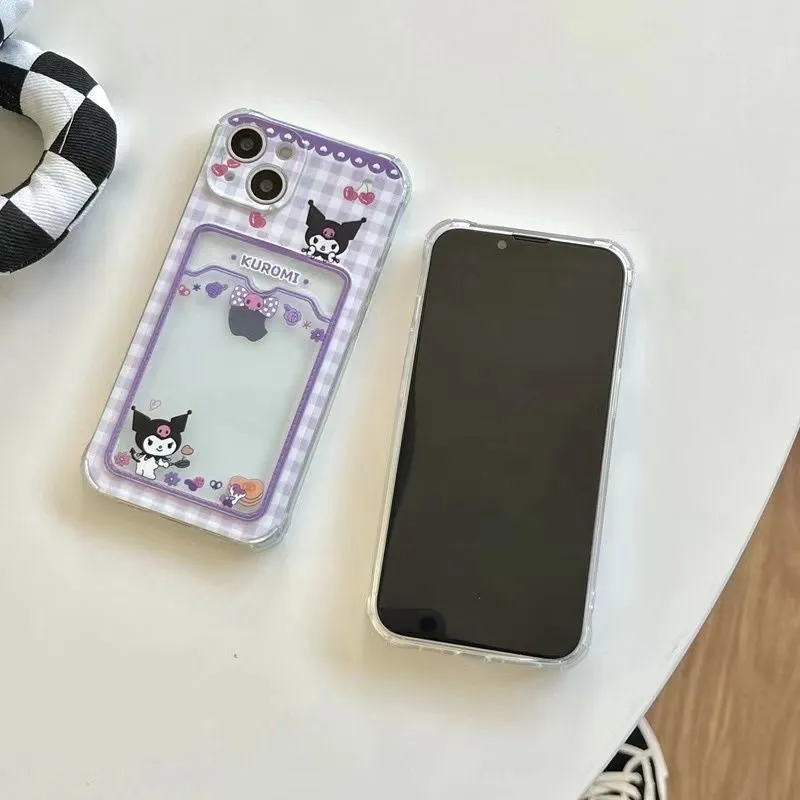 Kuro Melo Phone Case with Card Holder