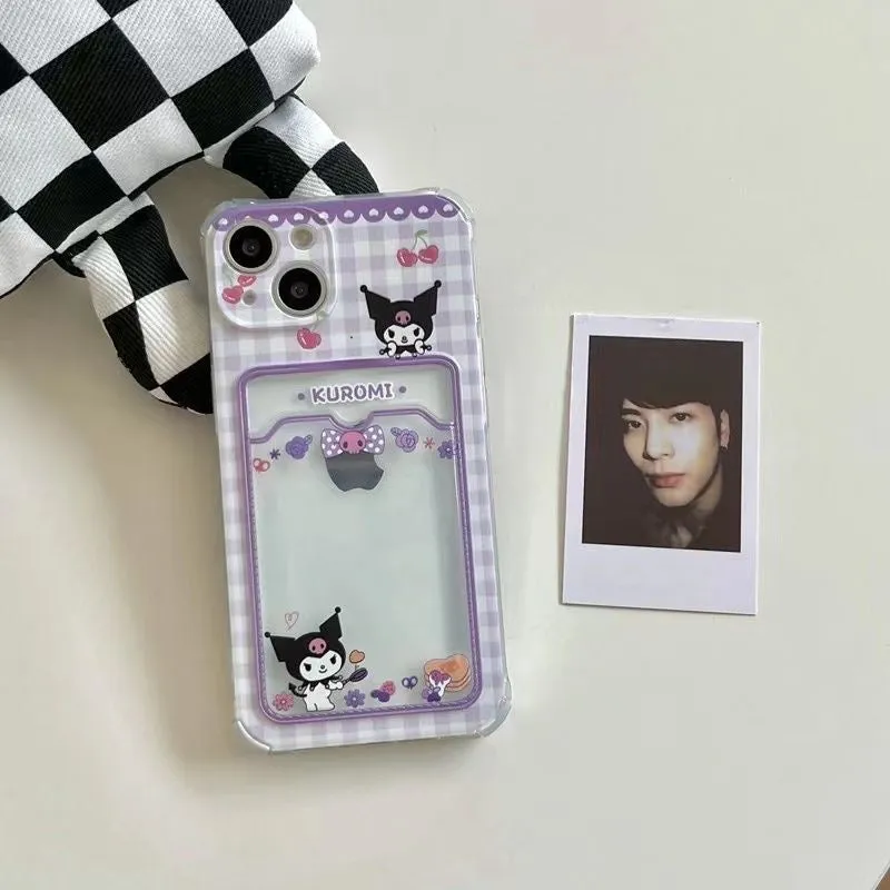 Kuro Melo Phone Case with Card Holder