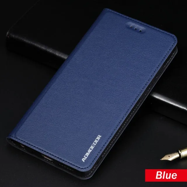 Leather Flip Cover Case For OPPO